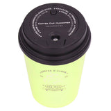 USB Humidifier 300ml Coffee Cup Low Noise Auto Off Compact Lightweight Space Saving Mini Humidifier for Car Home OfficeGreen - Close-Up Angle
