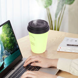 USB Humidifier 300ml Coffee Cup Low Noise Auto Off Compact Lightweight Space Saving Mini Humidifier for Car Home OfficeGreen - Extra Image