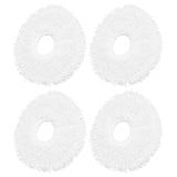 4pcs Sweeper Mop Pad Fiber Cleaning Mop Cloth Replacement for DEEBOT X1 Sweeping Robot