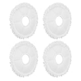 4pcs Sweeper Mop Pad Fiber Cleaning Mop Cloth Replacement for DEEBOT X1 Sweeping Robot
