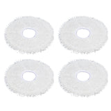 4pcs Sweeper Mop Pad Fiber Cleaning Mop Cloth Replacement for DEEBOT X1 Sweeping Robot