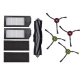 Vacuum Cleaner Brush Filter Kit Sweeper Main Side Brush Vacuum Cleaner Accessories for DEEBOT X1 Omni - Front View