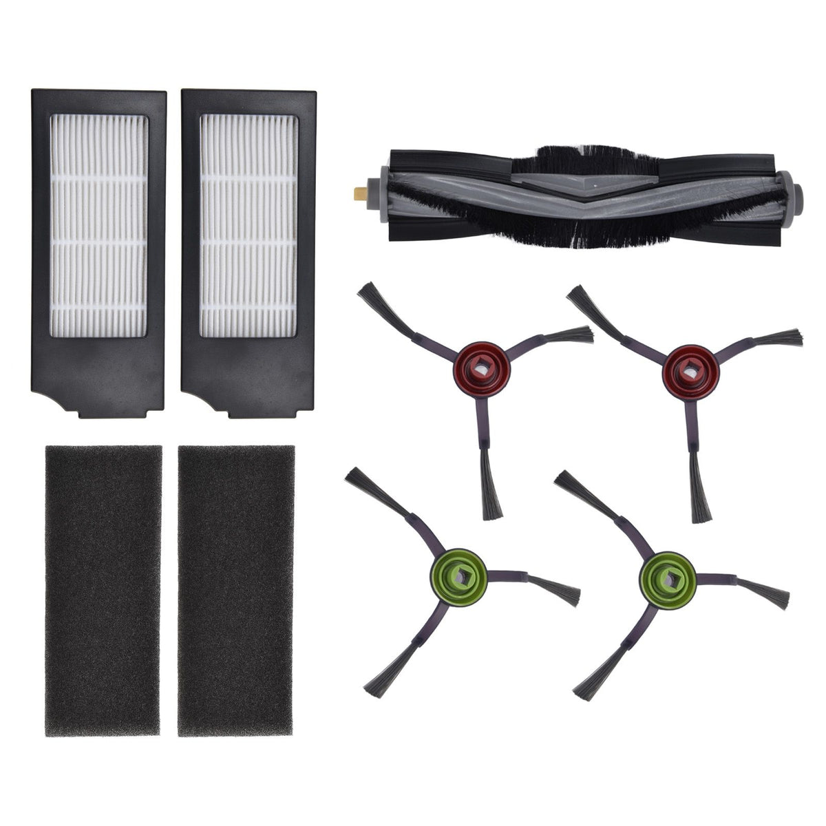 Vacuum Cleaner Brush Filter Kit Sweeper Main Side Brush Vacuum Cleaner Accessories for DEEBOT X1 Omni