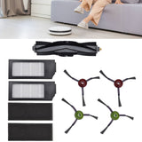 Vacuum Cleaner Brush Filter Kit Sweeper Main Side Brush Vacuum Cleaner Accessories for DEEBOT X1 Omni