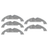 5PCS Mops Cloth for Xiaomi Dreame L10plus Sweeping Robot Vacuum Cleaner Replacement Parts - Side View