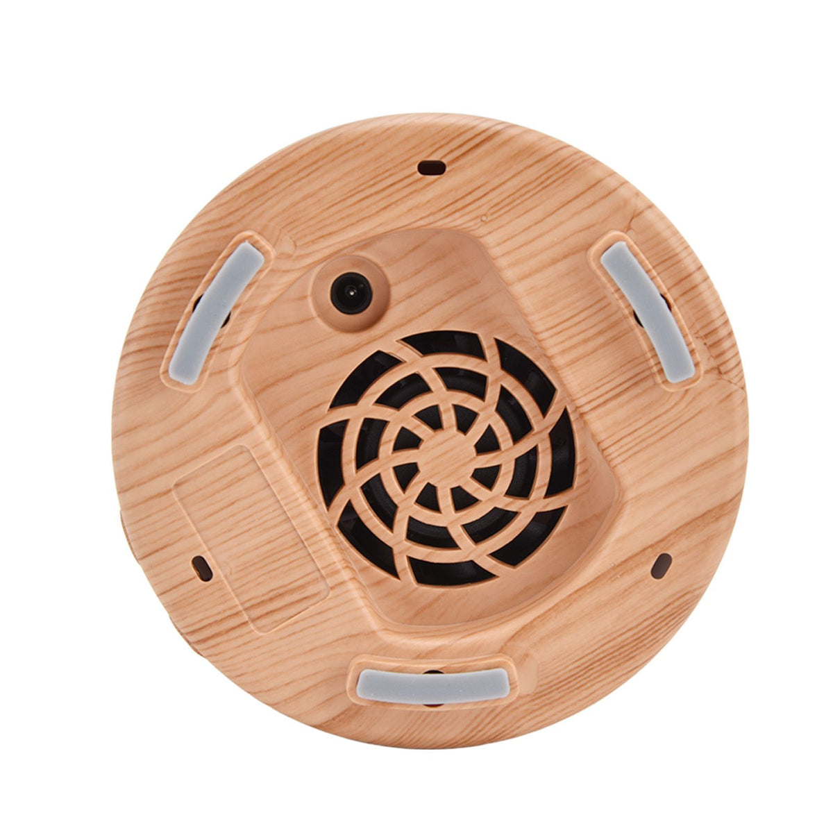 200ml Wood Grain Humidifier Aroma Air Humidifier USB Powered Night Light Humidifier for Bedroom