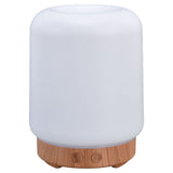 200ml Wood Grain Humidifier USB Powered Aroma Air Humidifier Night Light Humidifier for Bedroom Living Rooms Office