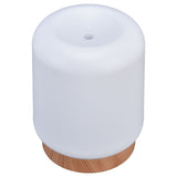200ml Wood Grain Humidifier USB Powered Aroma Air Humidifier Night Light Humidifier for Bedroom Living Rooms Office - Close-Up Angle