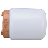200ml Wood Grain Humidifier USB Powered Aroma Air Humidifier Night Light Humidifier for Bedroom Living Rooms Office - Low Angle