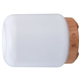 200ml Wood Grain Humidifier USB Powered Aroma Air Humidifier Night Light Humidifier for Bedroom Living Rooms Office