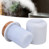 200ml Wood Grain Humidifier USB Powered Aroma Air Humidifier Night Light Humidifier for Bedroom Living Rooms Office