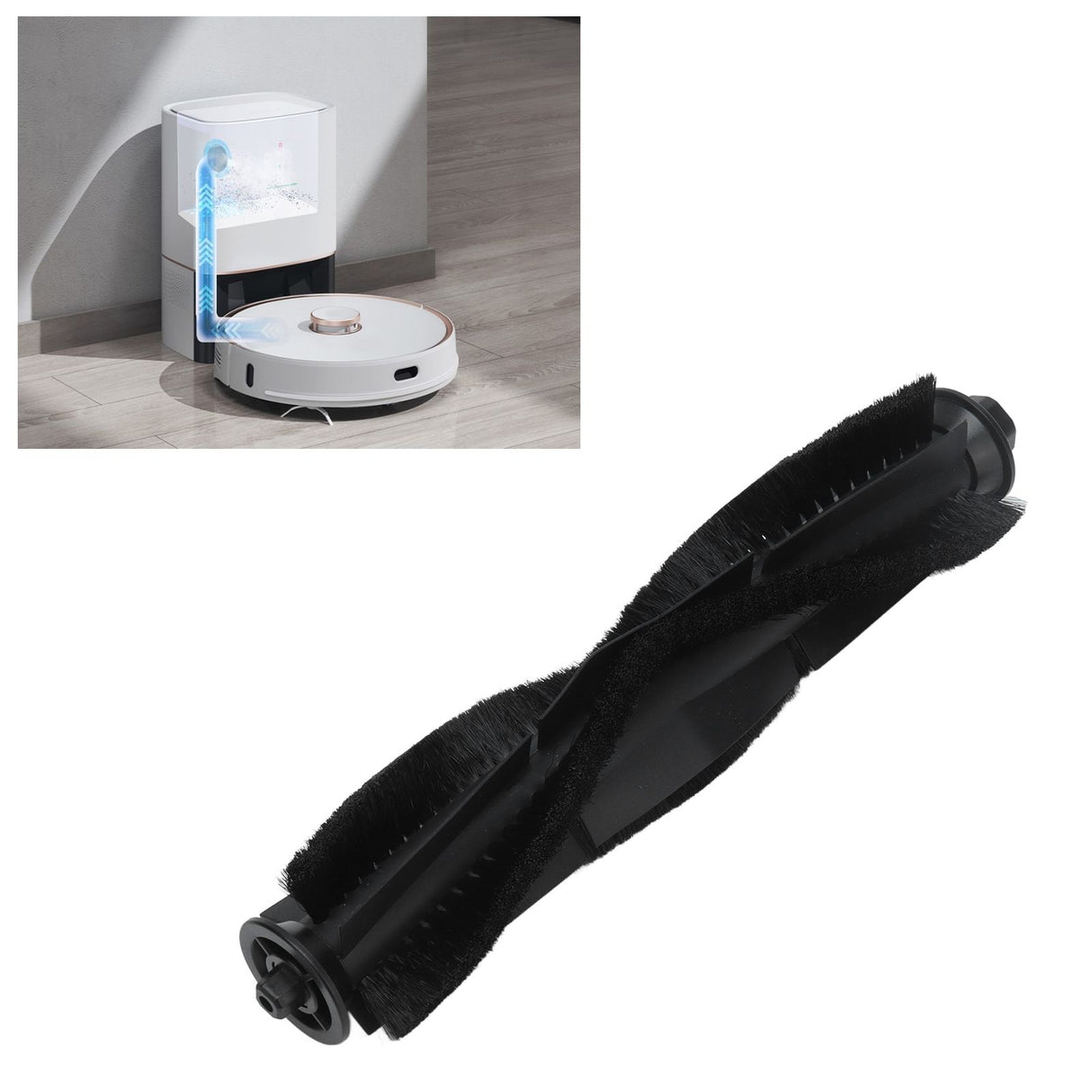 Vacuum Cleaner Main Brush Replacement Rolling Brush Sweeper Accessories for Xiaomi VIOMI S9