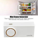 Car Purifier Internal Circulation Efficient Sterilization 360° Annular Deodorizes Portable Ozone Generator for Home - Extra Image