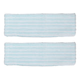 2Pcs Mopping Pad Strong Water Absorption Mop Cloth Replacement for LEIFHEIT Tile Stone Floors
