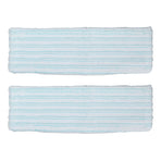 2Pcs Mopping Pad Strong Water Absorption Mop Cloth Replacement for LEIFHEIT Tile Stone Floors