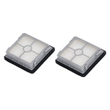 2Pcs Vacuum Cleaner Scrubber Filter Elements for Bissell 3350F 2832Z 2955Z Four Generation X7 - Close-Up Angle
