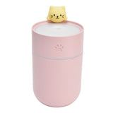 260ml Mini Humidifier USB Charging Humidifier with LED Night Light for Home Office