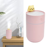 260ml Mini Humidifier USB Charging Humidifier with LED Night Light for Home Office
