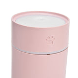 260ml Mini Humidifier USB Charging Humidifier with LED Night Light for Home Office