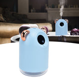 Mini Humidifier USB Charging 2 Modes Silent Portable Desk Air Humidifier with Night Light for Car Bedroom Office