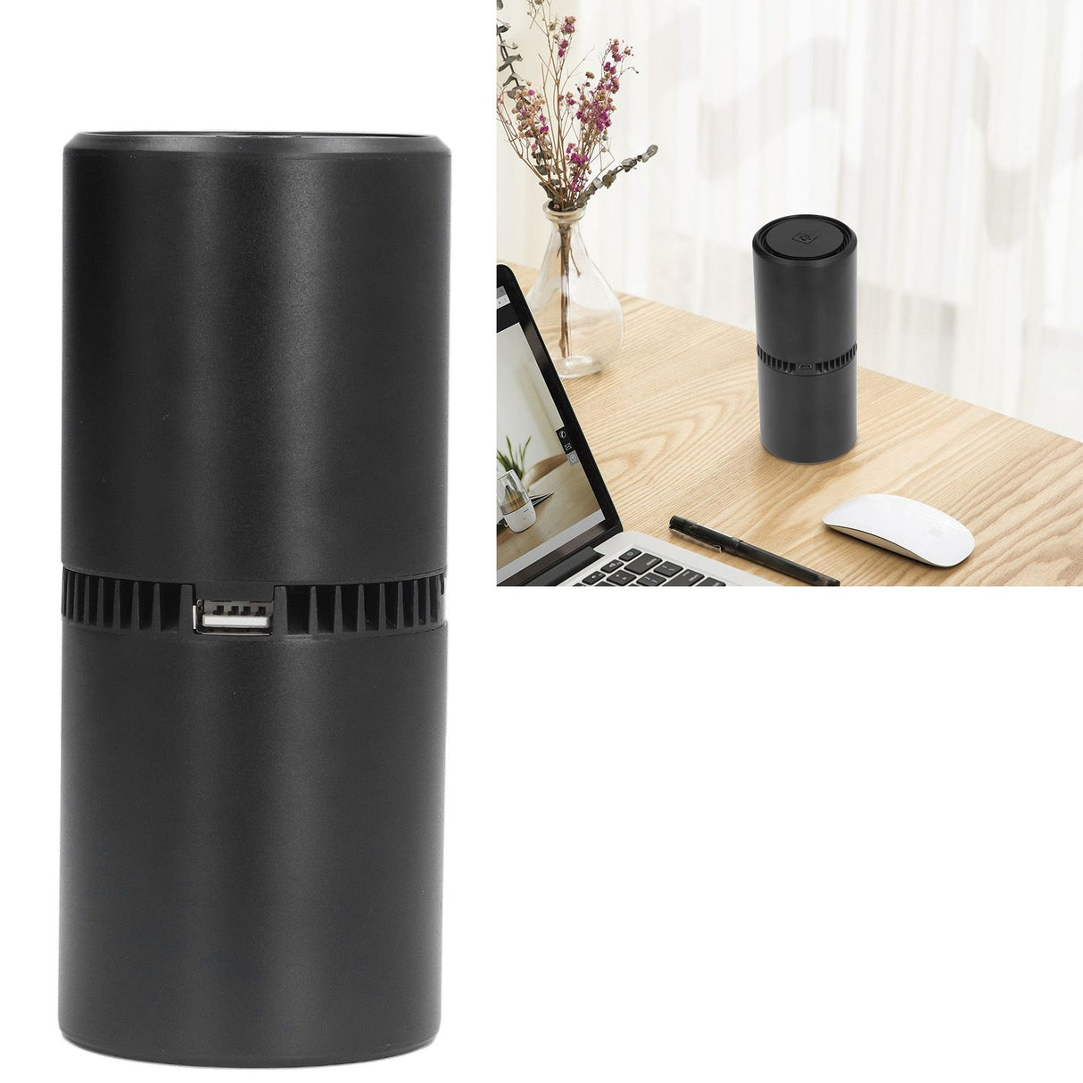 Car Purifier Multi Purpose Dual USB Interface Interface Small Portable Household Negative Ion Purifier for Home Office