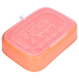 24 Eggs Containers ABS Egg Tray Storage Box Refrigerator Organizer Bins with Breathable VentsOrange
