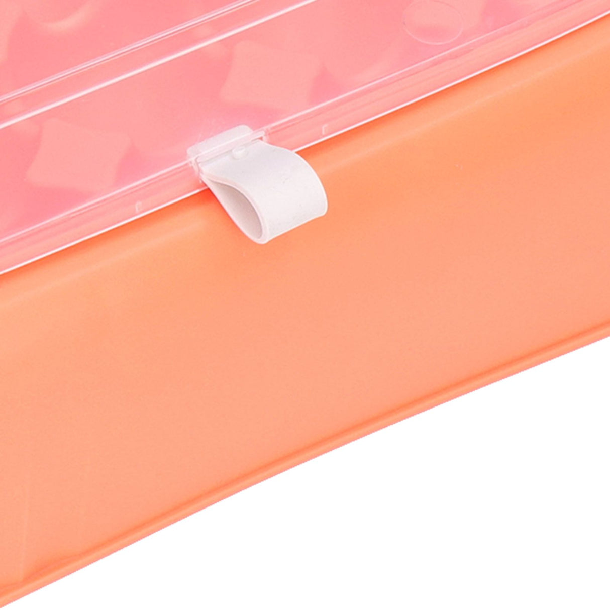 24 Eggs Containers ABS Egg Tray Storage Box Refrigerator Organizer Bins with Breathable VentsOrange