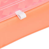 24 Eggs Containers ABS Egg Tray Storage Box Refrigerator Organizer Bins with Breathable VentsOrange - Extra Image