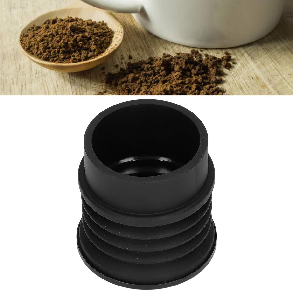 Grinder Blowing Bean Bin Universal Silicone Coffee Grinder Cleaning Tool for 52‑70MM Grinder