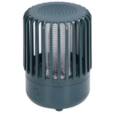 LED Mosquito Trap Lamp USB Rechargeable UV Photocatalyst Electric Insect Repellent LightBlack Green - Front View