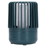 LED Mosquito Trap Lamp USB Rechargeable UV Photocatalyst Electric Insect Repellent LightBlack Green