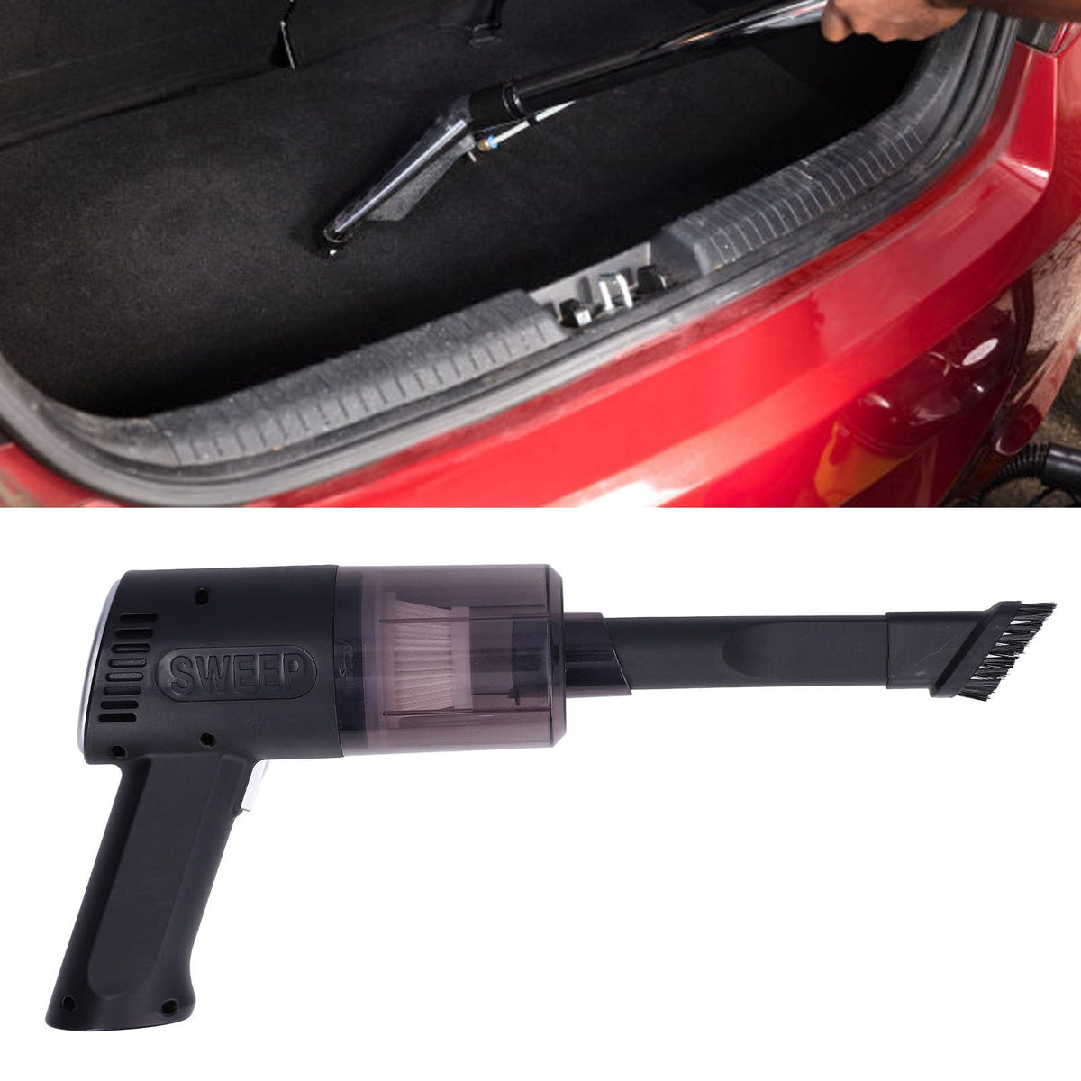 9000Pa 120W Car Vacuum Cleaner Mini Handheld Keyboard Vacuum Cleaner USB Charging Car Cleaning Tool