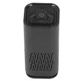 Car Purifier Tower Duct Double Inlet Design Three Dimensional Circulating USB Power Supply 5V 260mA Black Purifying Tool - Front View