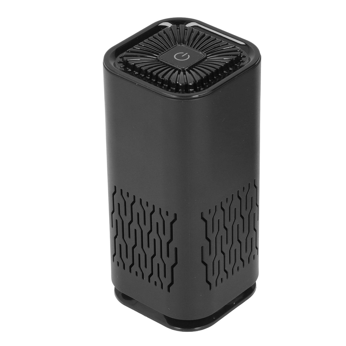 Car Purifier Tower Duct Double Inlet Design Three Dimensional Circulating USB Power Supply 5V 260mA Black Purifying Tool