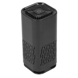 Car Purifier Tower Duct Double Inlet Design Three Dimensional Circulating USB Power Supply 5V 260mA Black Purifying Tool