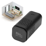 Car Purifier Tower Duct Double Inlet Design Three Dimensional Circulating USB Power Supply 5V 260mA Black Purifying Tool