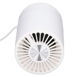 Desktop Air Purifier Intelligent USB Powered Ultra Quiet Negative Ion Air Purifier for Home Travel CarWhite