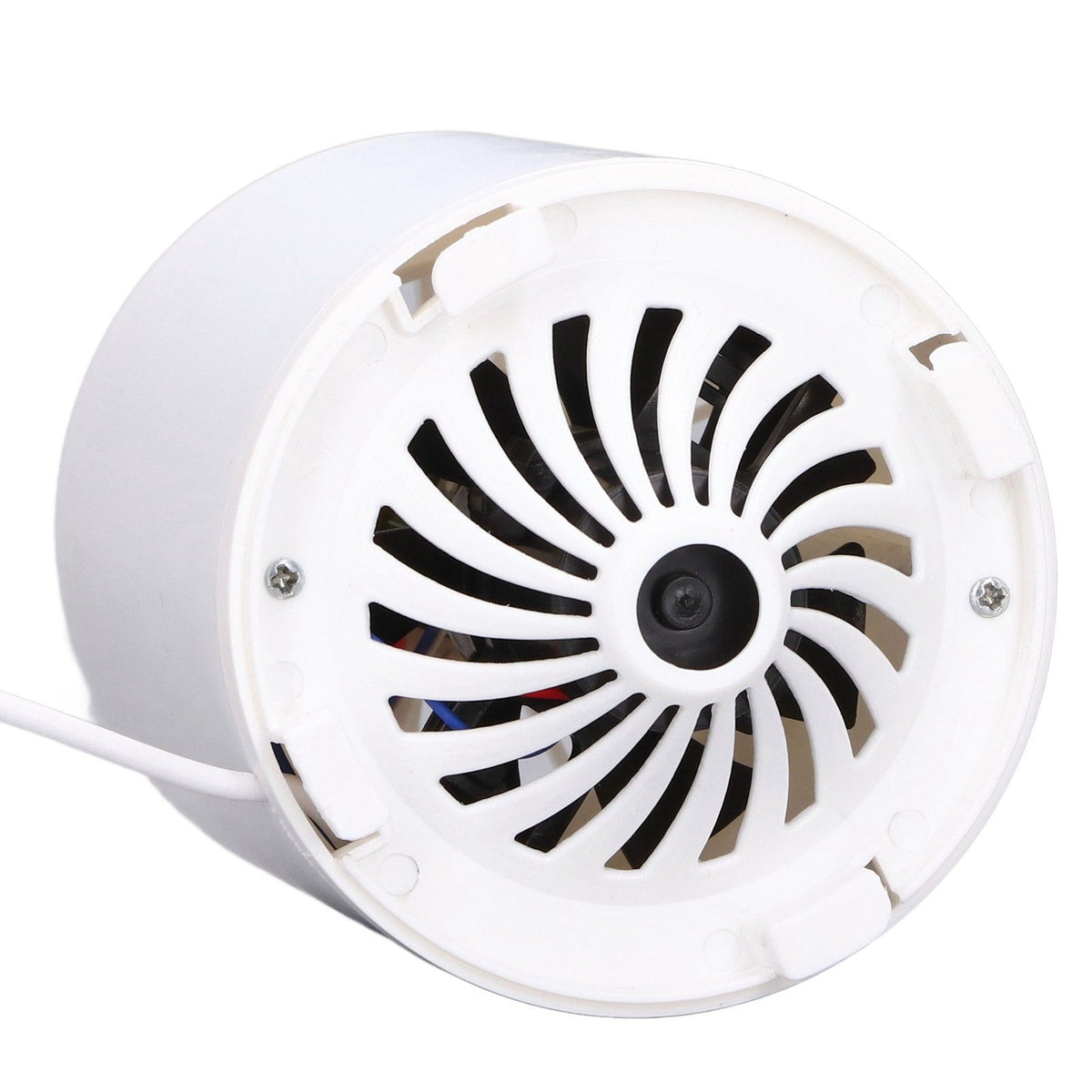 Desktop Air Purifier Intelligent USB Powered Ultra Quiet Negative Ion Air Purifier for Home Travel CarWhite