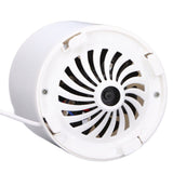 Desktop Air Purifier Intelligent USB Powered Ultra Quiet Negative Ion Air Purifier for Home Travel CarWhite