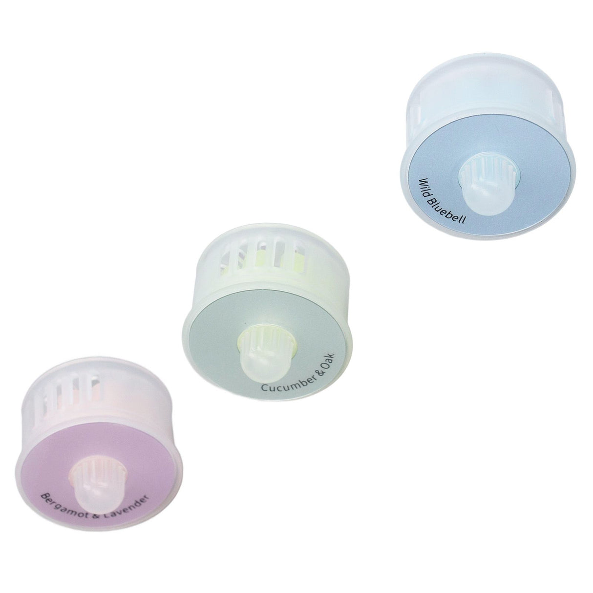 3Pcs Robot Cleaner Fragrance Capsule Air Frenshener Accessory Wild Bluebell Bergamot and Lavendar Cucumber and Oak for T9 AIVI