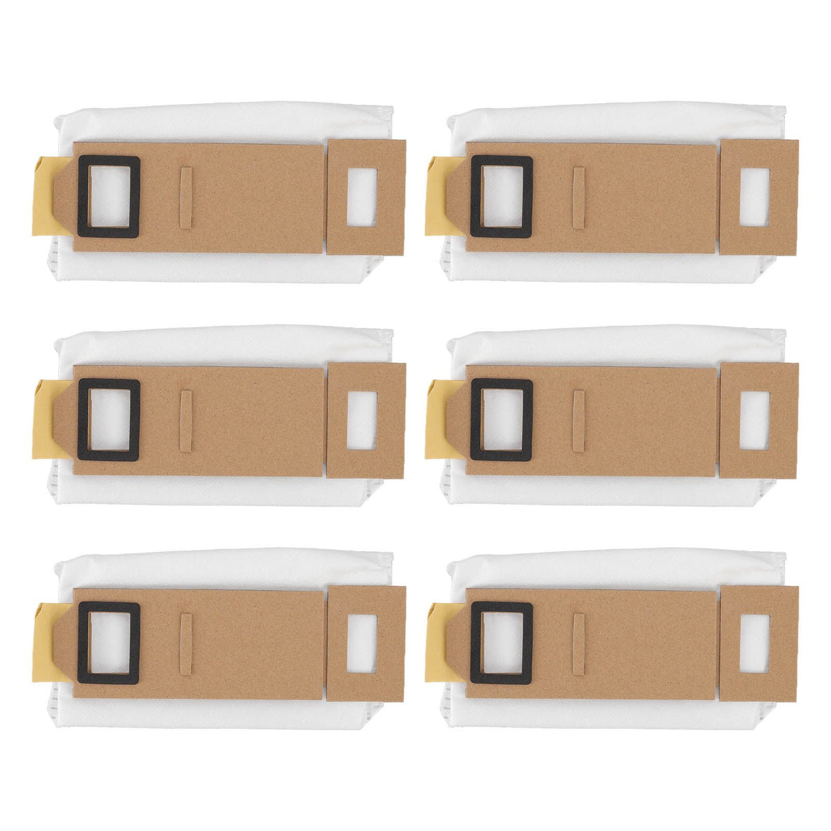 6Pcs Dust Bag Vacuum Cleaner Replacement Parts for Xiaomi Roborock T7S Plus EU Version