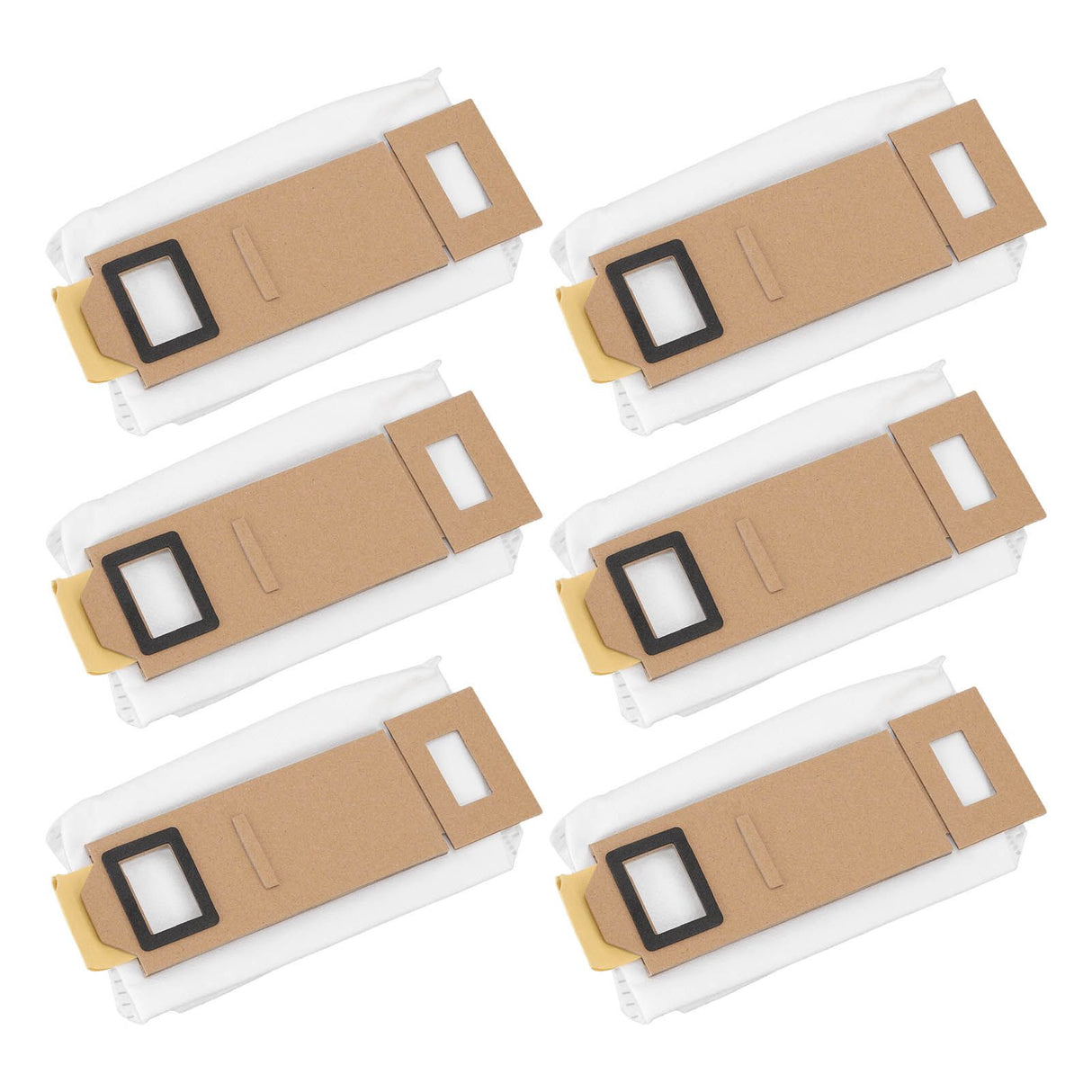 6Pcs Dust Bag Vacuum Cleaner Replacement Parts for Xiaomi Roborock T7S Plus EU Version