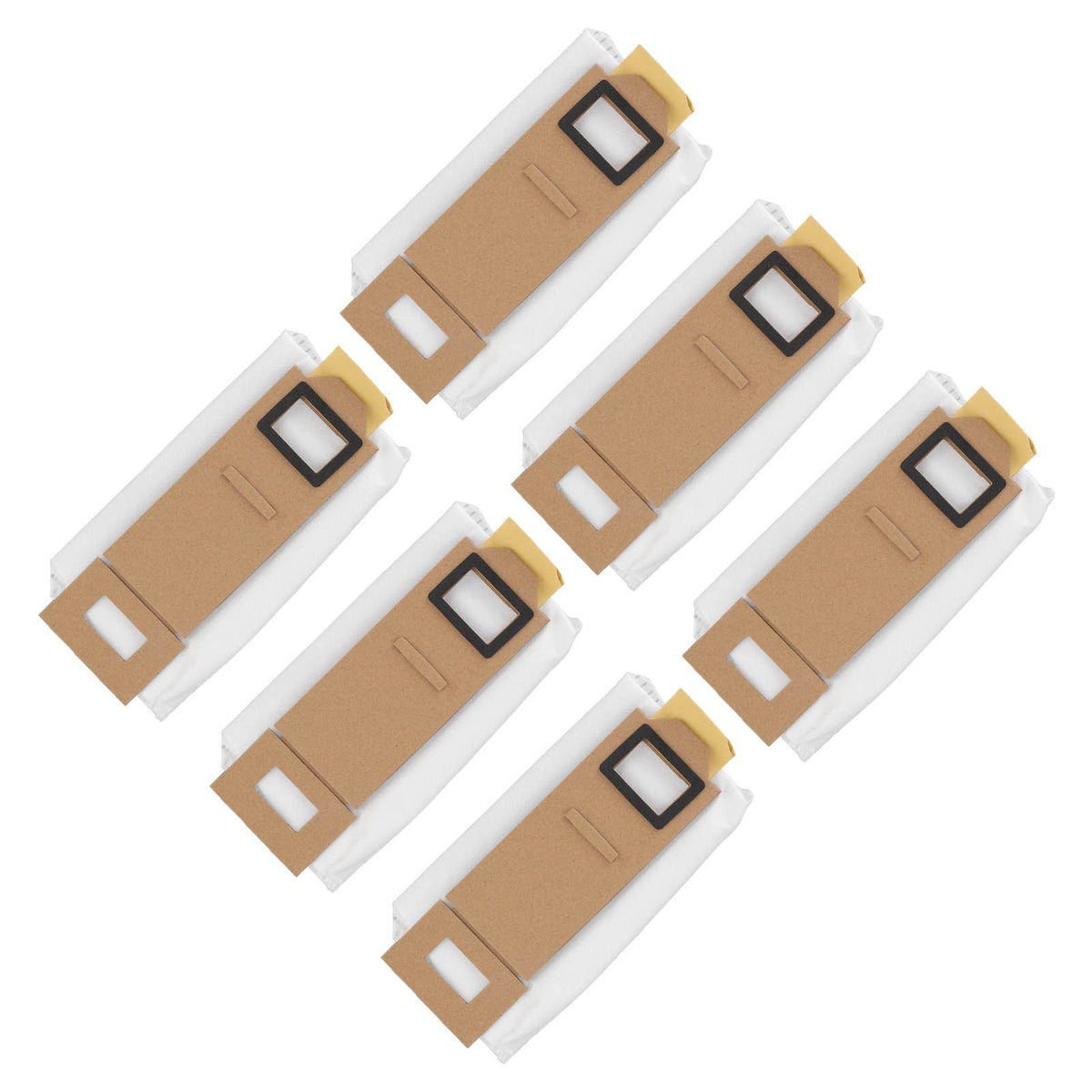 6Pcs Dust Bag Vacuum Cleaner Replacement Parts for Xiaomi Roborock T7S Plus EU Version