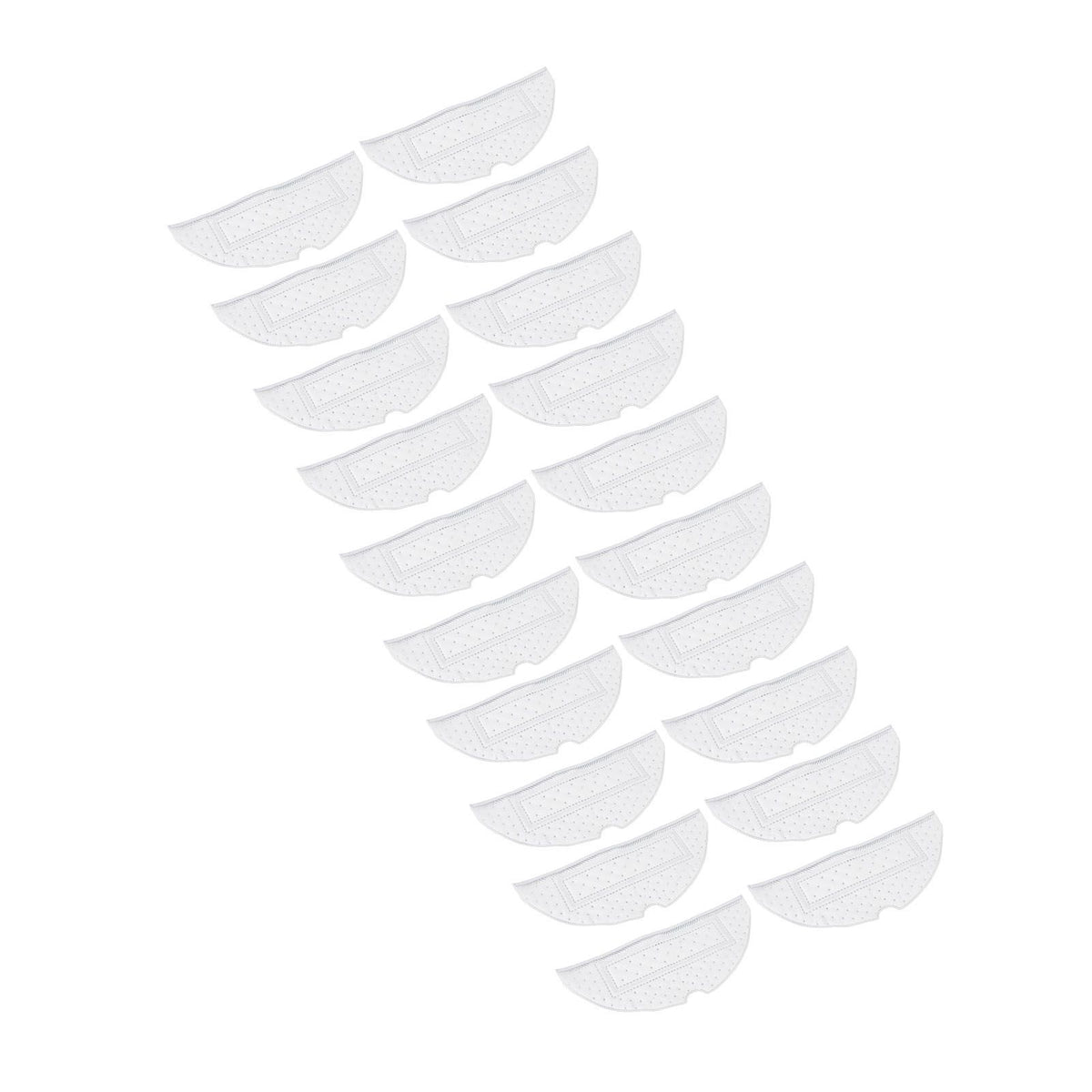 20pcs Sweeping Robot Disposable Mop Pads Mopping Cloth Replacement Cleaning Pads for Xiaomi Roborock S7