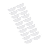 20pcs Sweeping Robot Disposable Mop Pads Mopping Cloth Replacement Cleaning Pads for Xiaomi Roborock S7 - Top-Down View