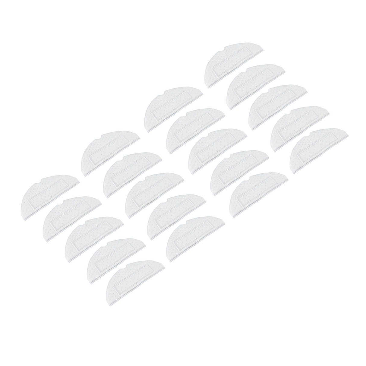20pcs Sweeping Robot Disposable Mop Pads Mopping Cloth Replacement Cleaning Pads for Xiaomi Roborock S7