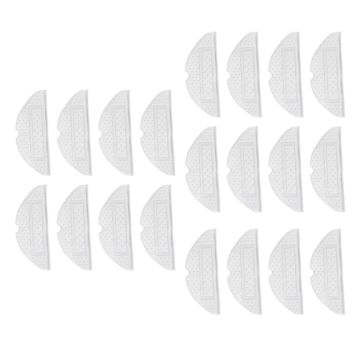 20pcs Sweeping Robot Disposable Mop Pads Mopping Cloth Replacement Cleaning Pads for Xiaomi Roborock S7