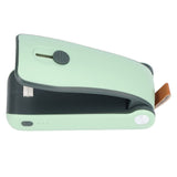 Mini Food Sealer Small Handheld Bottom Magnetic Design USB Charging Quick Sealing Food Sealer Machine - Rear View