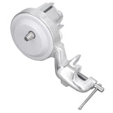 Manual Macaroni Maker Aluminium Alloy Silver Portable Hand Cranking Noodles Pressing Machine for Kitchen Restaurant - Low Angle