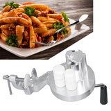 Manual Macaroni Maker Aluminium Alloy Silver Portable Hand Cranking Noodles Pressing Machine for Kitchen Restaurant - Extra Image
